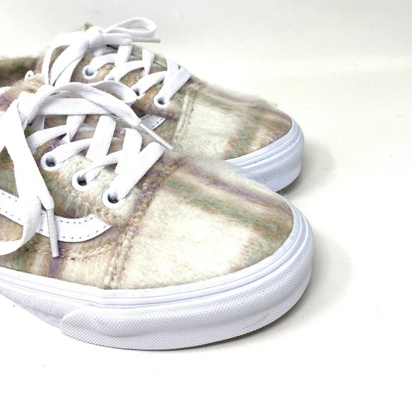 VANS Old Skool Mule Sneakers Soft Plaid Low Top Canvas Women's VN0A4P3Y98A - Picture 5 of 10